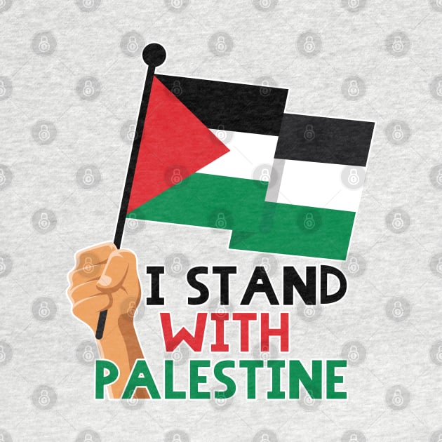 I Stand with Palestine - Free Palestine - I Love Palestine - Palestinian Resistance Solidarity Design by QualiTshirt